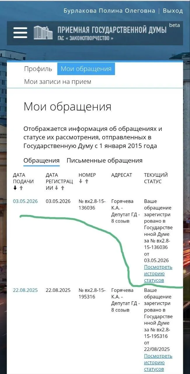 Юристка и волонтёрка обратилась к депутатам с требованием ускорить принятие мер — от охранных ордеров до ужесточения ответственности полиции — после рекомендаций экспертной группы и сбора 100 тысяч подписей.