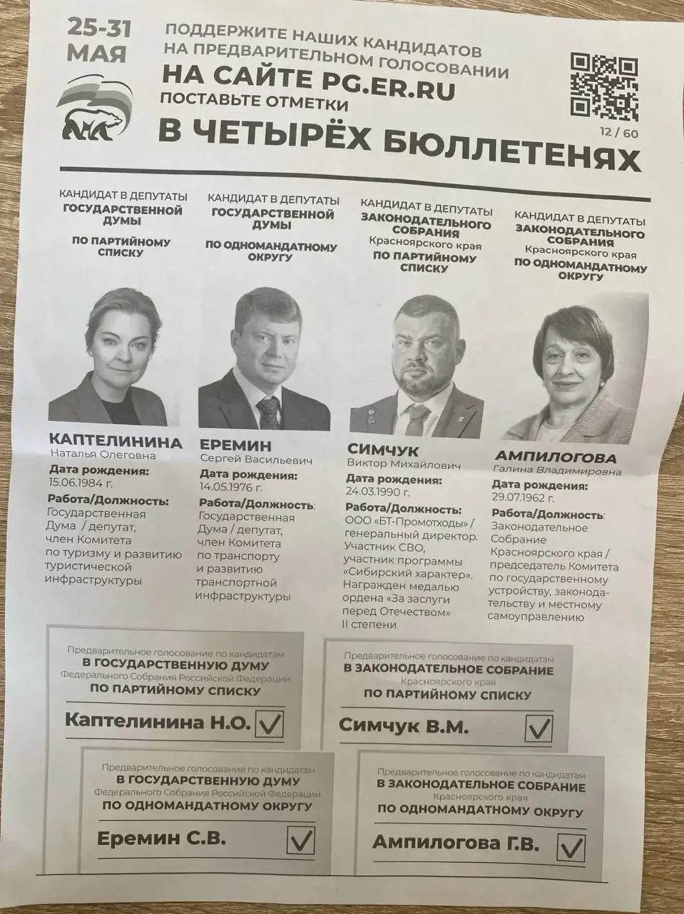 Администрации некоторых муниципалитетов рассылают предприятиям требования участвовать в праймериз и отчитываться о голосовании. В списках фигурируют конкретные кандидаты, в том числе с упоминанием службы в частных военных формированиях.