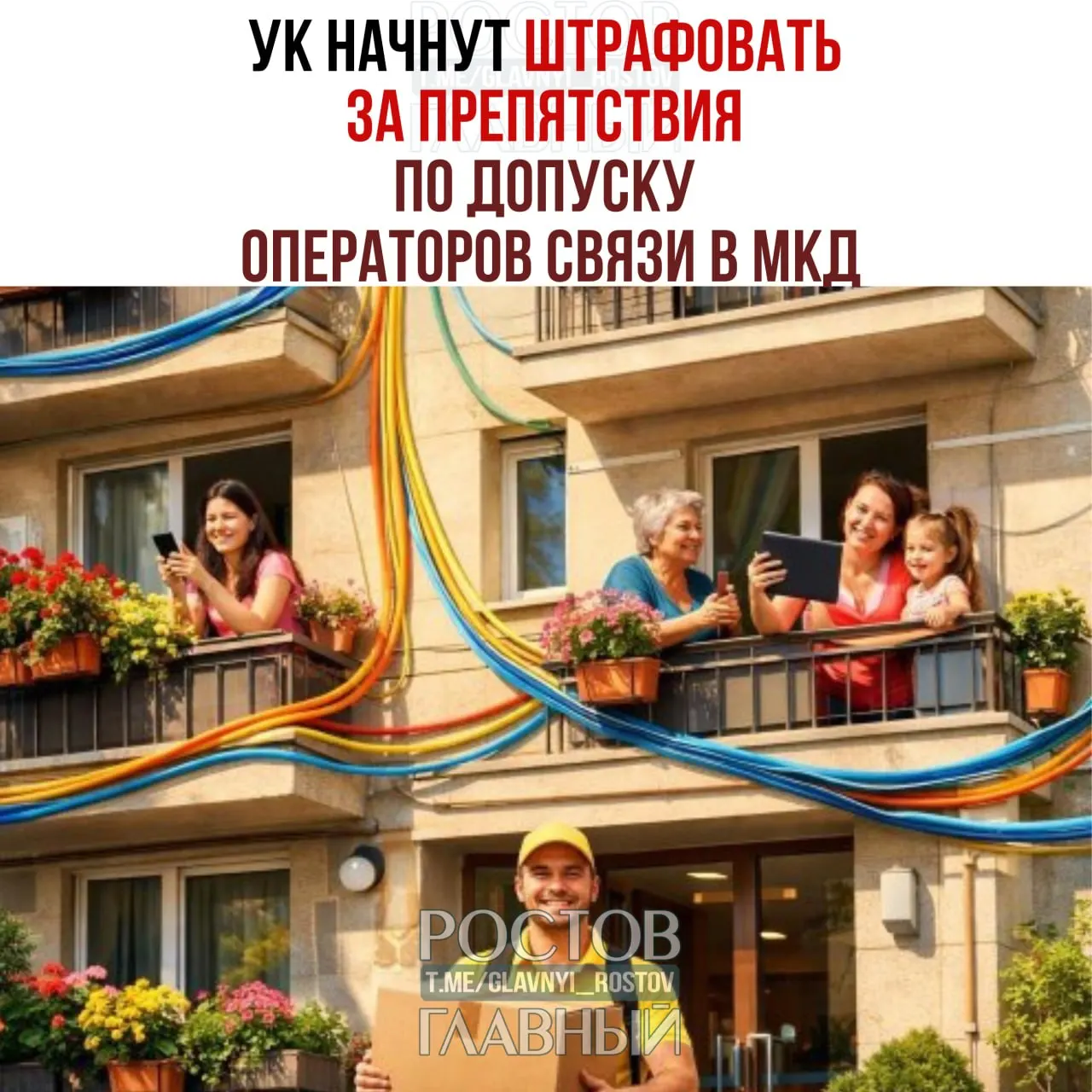 За препятствие при установке, обслуживании или демонтаже интернет-кабелей, антенн и другого оборудования вводятся штрафы: для должностных лиц — 10–40 тыс. руб., для юридических лиц — 100–500 тыс. руб.